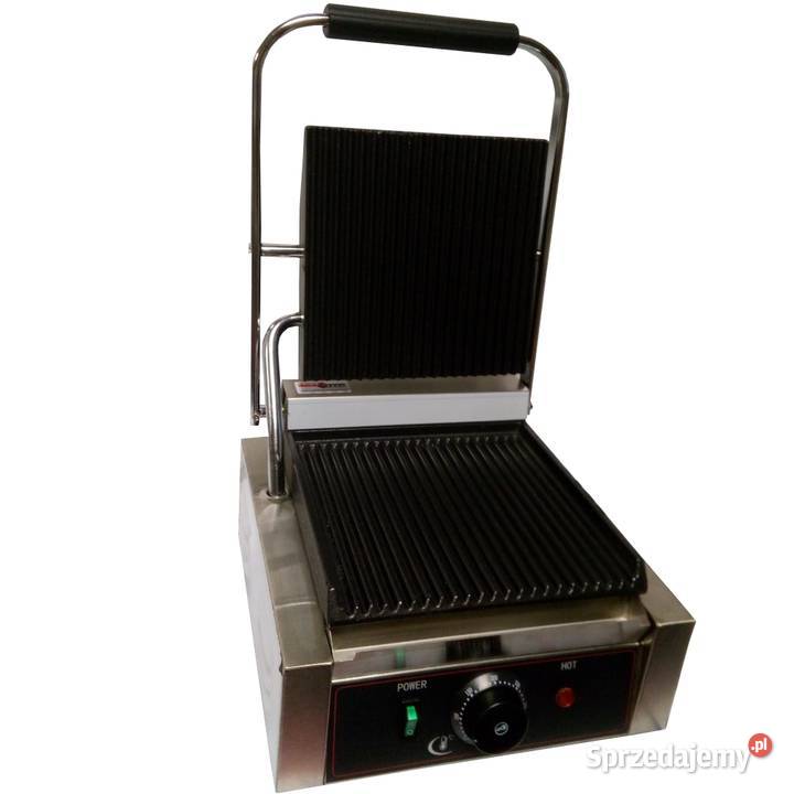 Grill kontaktowy pojedyńczy opiekacz MOC 1800 W