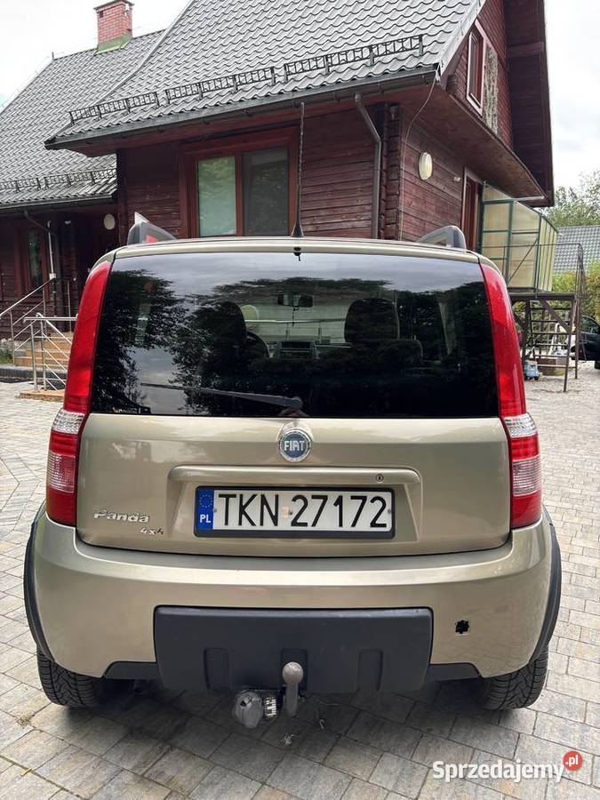 Fiat Panda 4x4 LPG KLIMATYZACJA NISKI PRZEBIEG światła przeciwmgielne Odrowąż