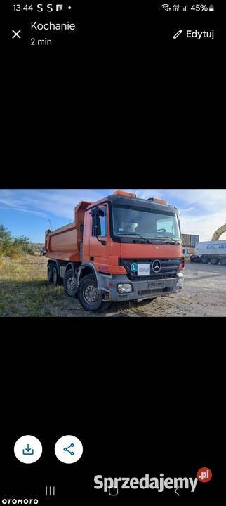 Mercedes Actros 8x4 Jerzmanowice