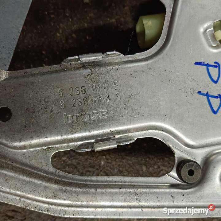 Podnośnik szyby BMW E39 prawy przód pomorskie Mieroszyno