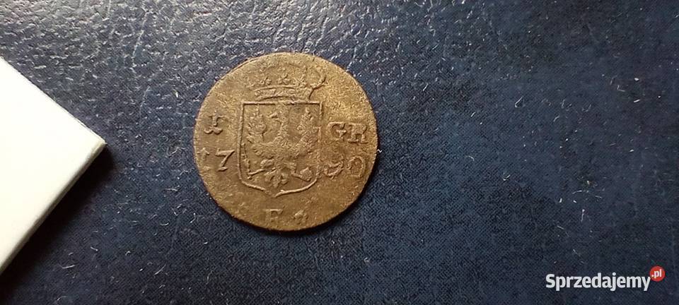 Stare monety 1 grosz 1790 Niemcy srebro Lesko