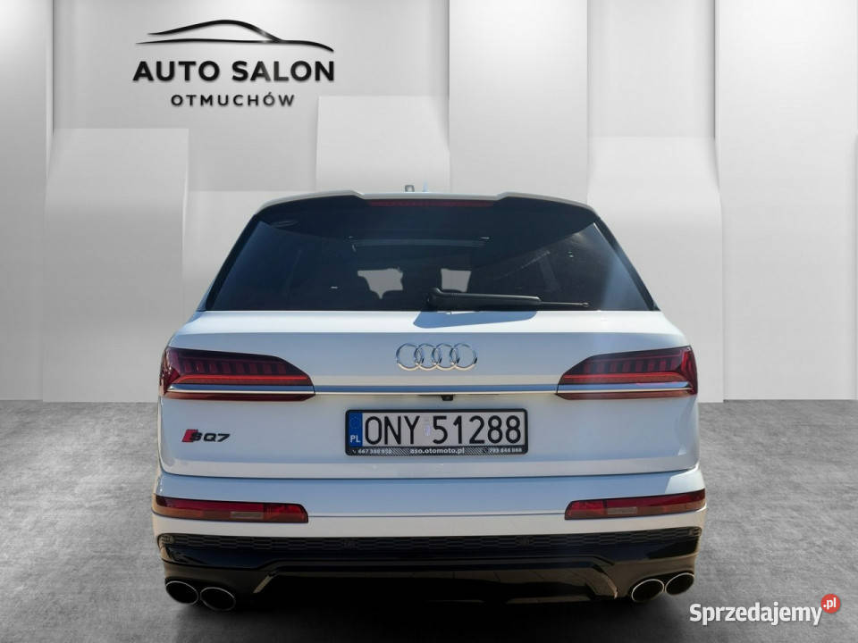 Audi SQ7 MASAZE pneumatyka WENTYLACJA hak skóra Zarejestrowany w Polsce Otmuchów