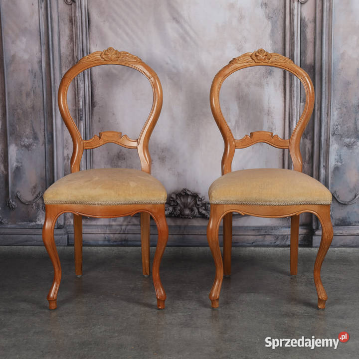 ARTexpert Para krzeseł Ludwik krzesło krzesła Dobrzany