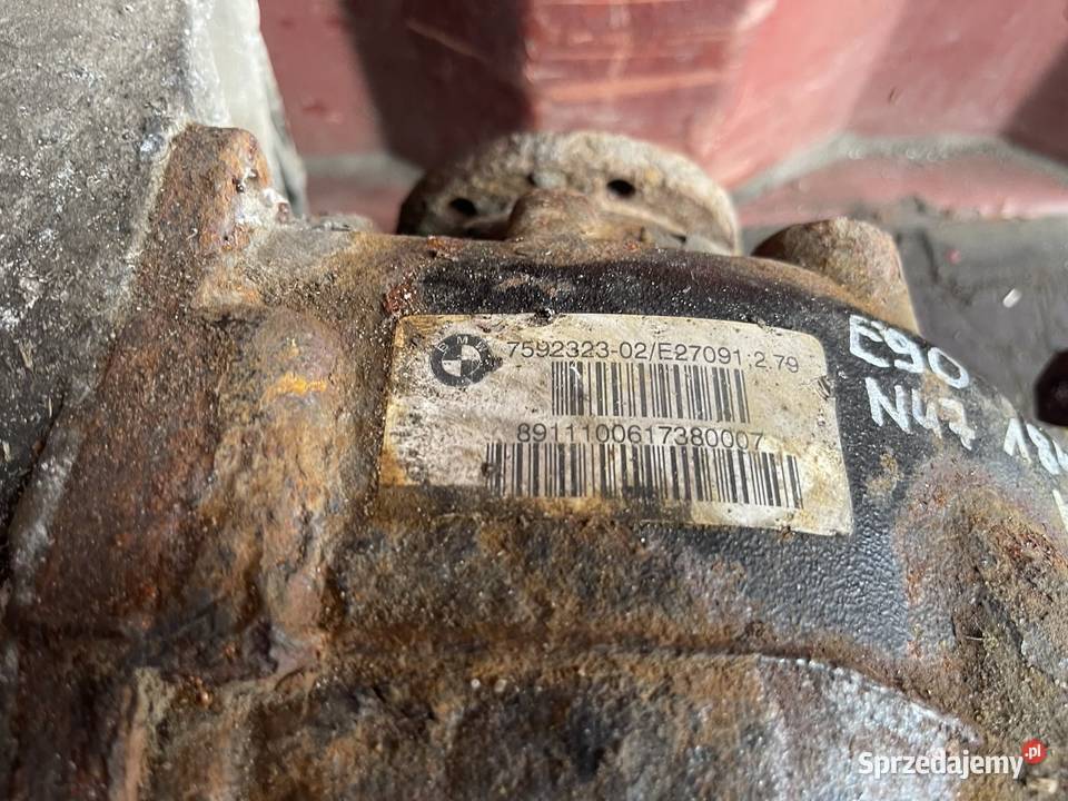 Dyfer tył E9X N47 279 osobowe Stalowa Wola