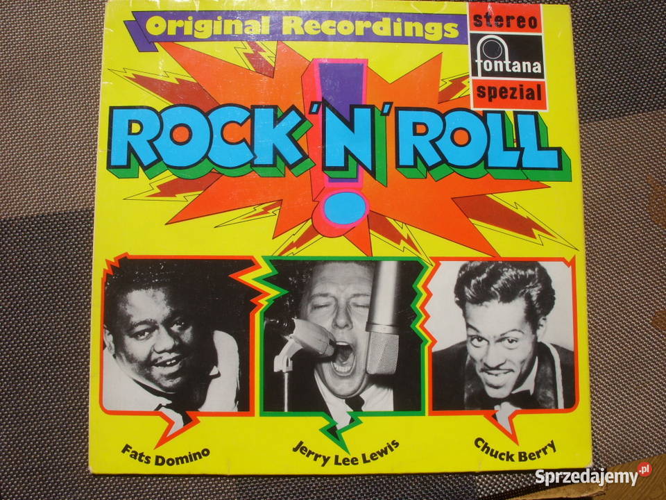 WINYL LP ROCK N ROLLF DOMINO CHBERRY LEE LEWIS