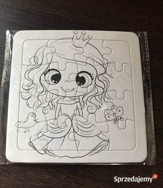 Puzzle do malowania mazakami podlaskie Siemiatycze sprzedam