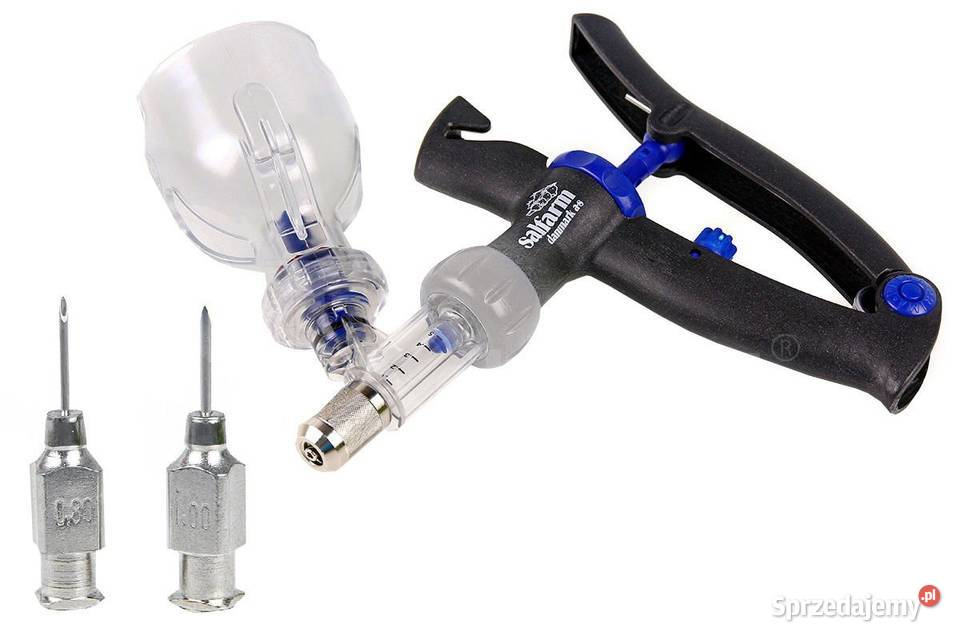 Strzykawka weterynaryjna Salfarm 05ml Igły 10mm Cieśle