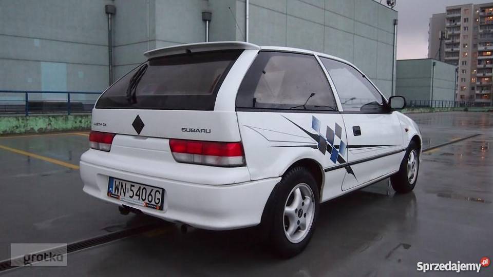 Subaru Justy II GX 4x4 1298cm3 Subaru mazowieckie Warszawa