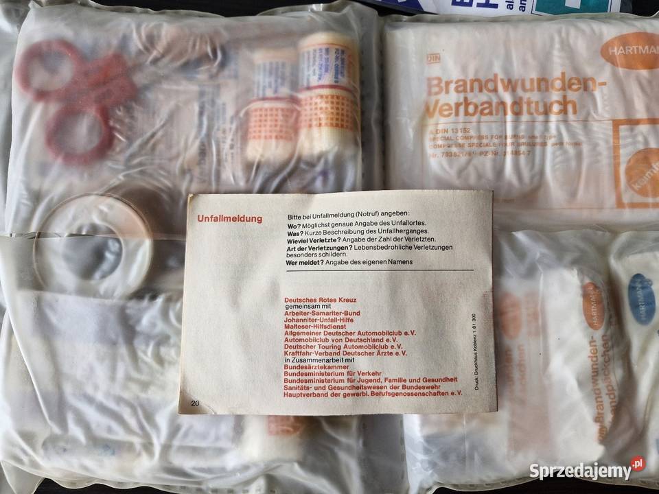 Mercedes 123 Apteczka Motoryzacja pomorskie Gdańsk sprzedam