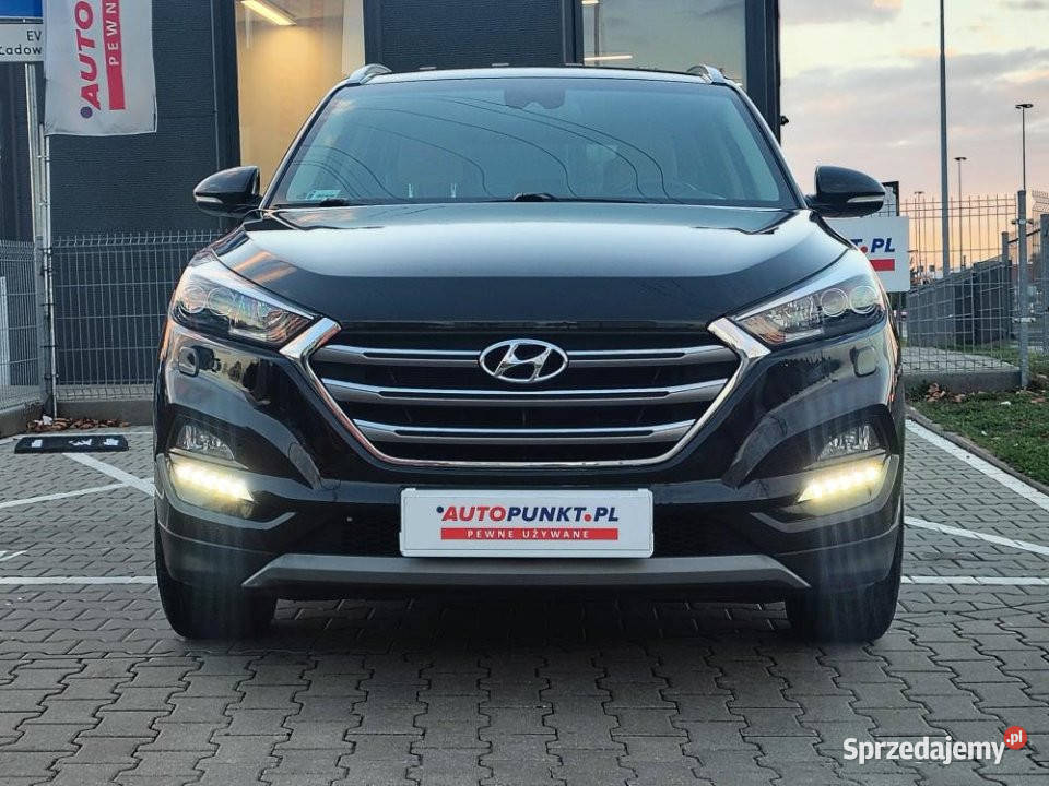 HYUNDAI Tucson 2017r Salon Grzane fotele Poznań