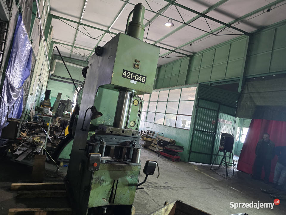 Hydrauliczna prasa 40 TON VEB Wema Zeulenroda Pozostałe Biskupice