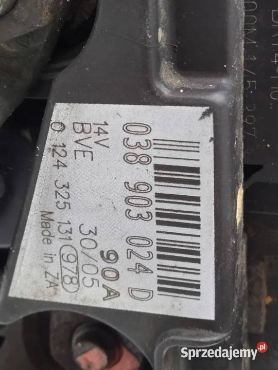 ALTERNATOR 038903024D 19 TDI Ford Galaxy Mk2 świętokrzyskie