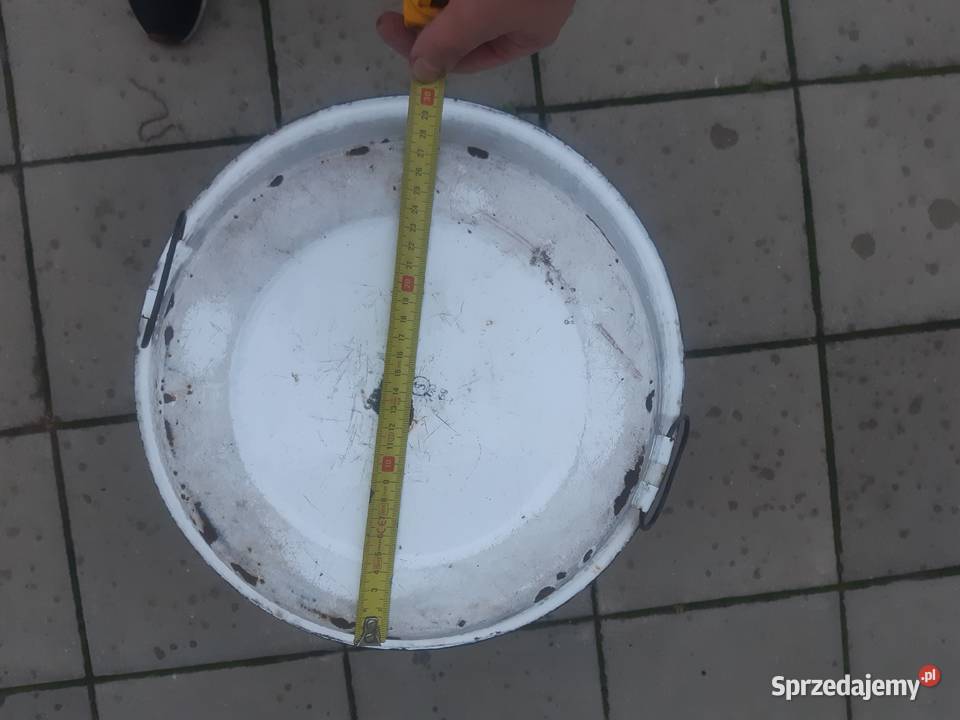 Misa zabytkowa naczynie emaliowane Rzeszów