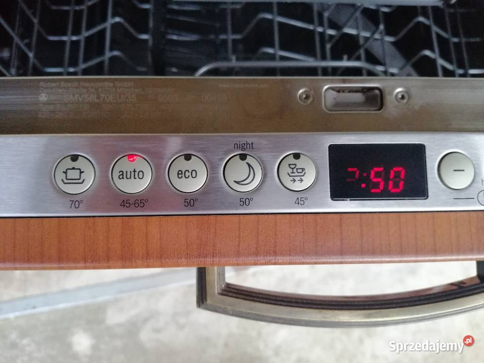 Zmywarka do zabudowy pełnej BOSCH SPV69T50EU