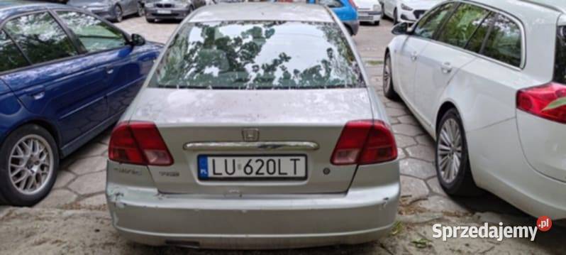 Honda Civic 7 generacji w całości na części lubelskie Lublin