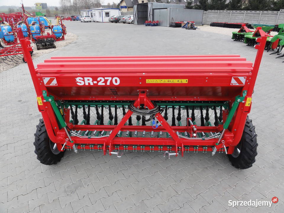Siewnik zbożowy rzędowy AGRO SR 250 SR270 SR300 Sadzenie/siewniki Sokołów Małopolski