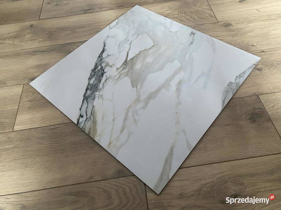 OKAZJA Gres Marmuropodobny CALACATTA GOLD Błonie