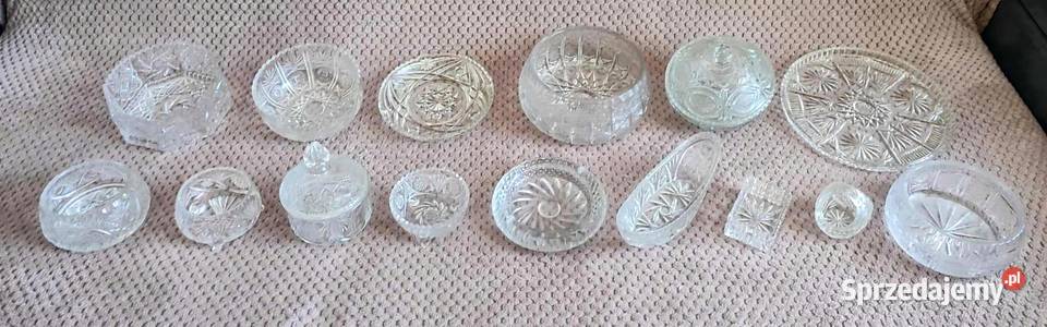 Kryształy z PRl15 elementów bogaty zestaw Kraków