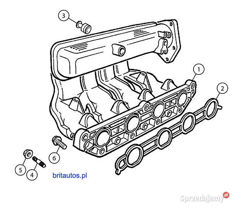 ULEPSZONA USZCZELKA KOLEKTORA ROVER MG LAND osobowe sprzedam