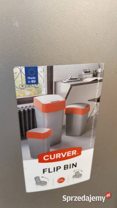 Kosze na śmieci biurowe z przykrywką 25 L i 45 L