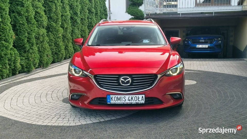 Mazda 6 HeadUP Bose Automat 175 GWARANCJA Zakup VAT marża Płońsk