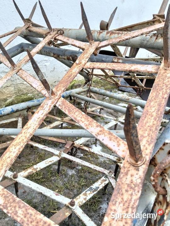 Sprzedam brony 4 ciężkie składane Solidna rama sprzedam