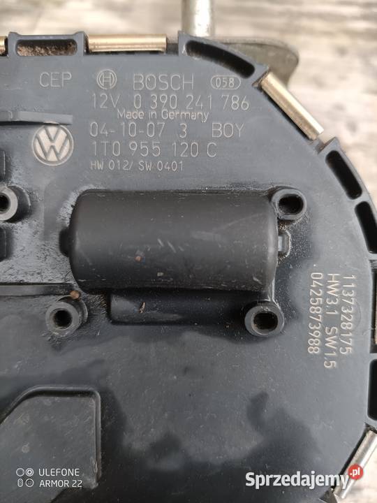 Mechanizm wycieraczek z silniczkiem Rok produkcji 2003 wielkopolskie Pamiątkowo