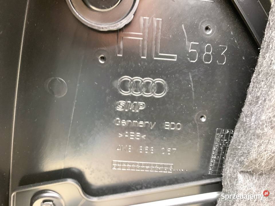 BOCZEK DRZWI LEWY TYŁ AUDI A7 C8 SportowyCoupe osobowe podkarpackie