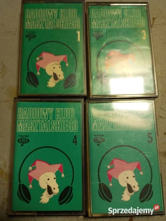 Sprzedam 4 kasety magnetofonowe Masztalskim prl