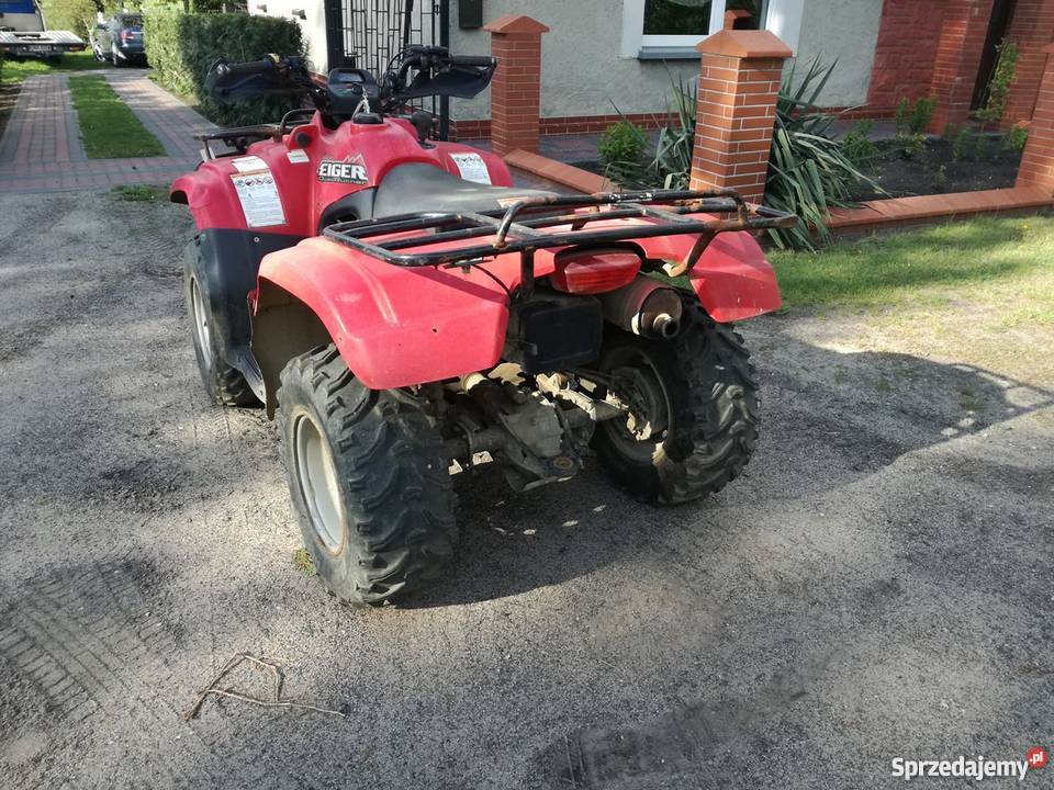 Sprzedam niezawodnego quada Suzuki Eiger 400 4x4 Wąbrzeźno