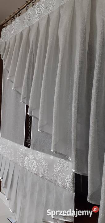 Firana panel srebrne kropeczki Firany Mława sprzedam