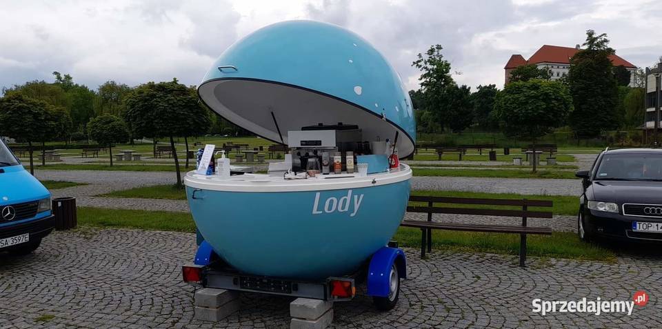 Przyczepa gastronomiczna Lodziarnia Kula Sandomierz