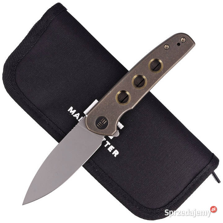 Nóż składany WE Knife Shakan LE No 172210 Bronze Akcesoria, narzędzia i noże Warszawa sprzedam