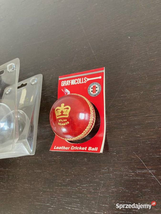 Skórzana piłka do krykieta GrayNicolls 4 Ozs Elbląg