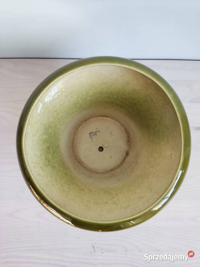 Donica doniczka stara ceramiczna gliniana opolskie Głuchołazy