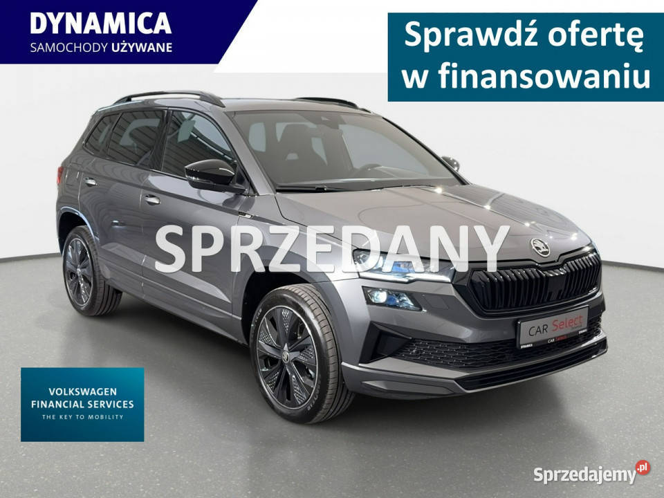 koda Karoq VAT 23 Sportline 15TSI 150 DSG 2024 r gniazdo USB Myślenice