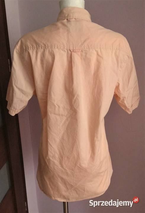 Bawełniana męska różowa koszula Pierre Cardin Krosno