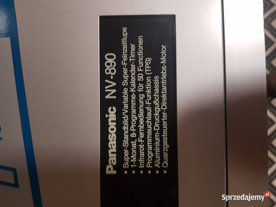 PANASONIC NV 890EG VHS VINTAGE STAN mazowieckie Warszawa sprzedam