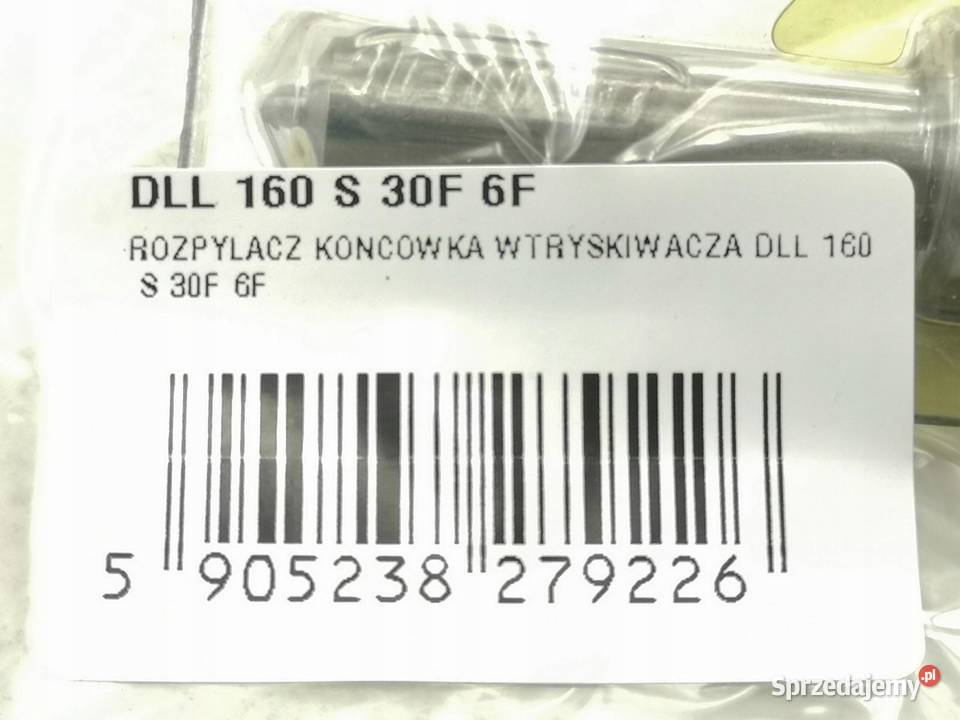 ROZPYLACZ KOŃCÓWKA WTRYSKIWACZA DLL160S30F6F lubelskie