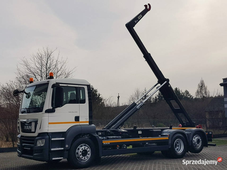 MAN TGS 26420 E6 HAKOWIEC HS20 6x2 3OSIE KLIMA Poręba