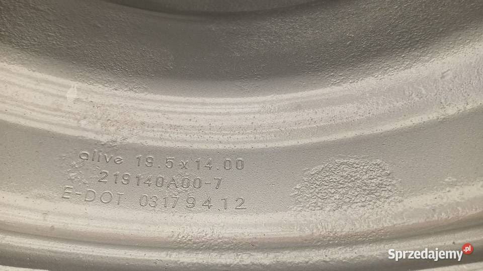 Felgi mega tarczowe R195 używane 10 250 Pozostałe Tarczek