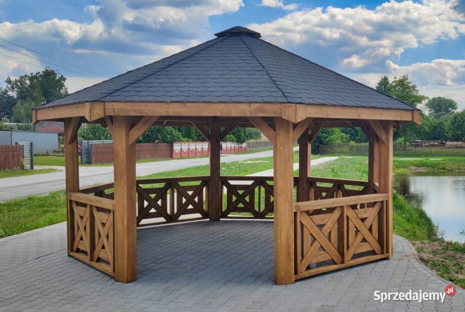 Altana Ogrodowa Drewniana 5m Altanka Drewniana Poznań