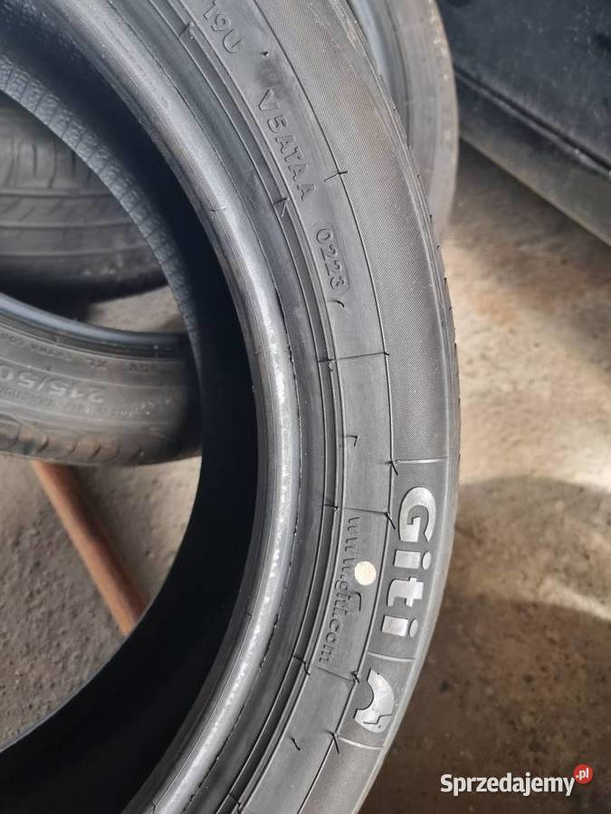 Opony letnie 21550r18 Giti Comfort DEMO NOWE lato Gliwice sprzedam
