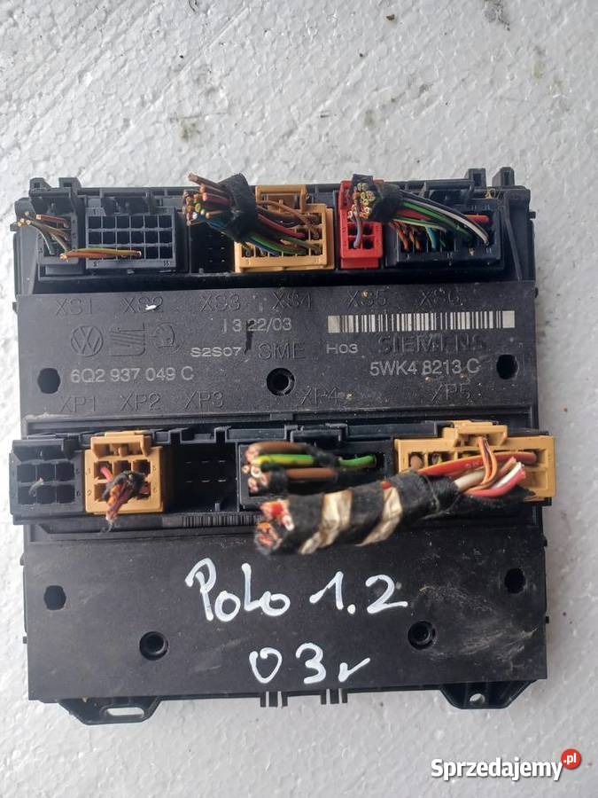 Moduł Komfortu Sterownik Volkswagen Polo 12 Pozostałe Wisznice