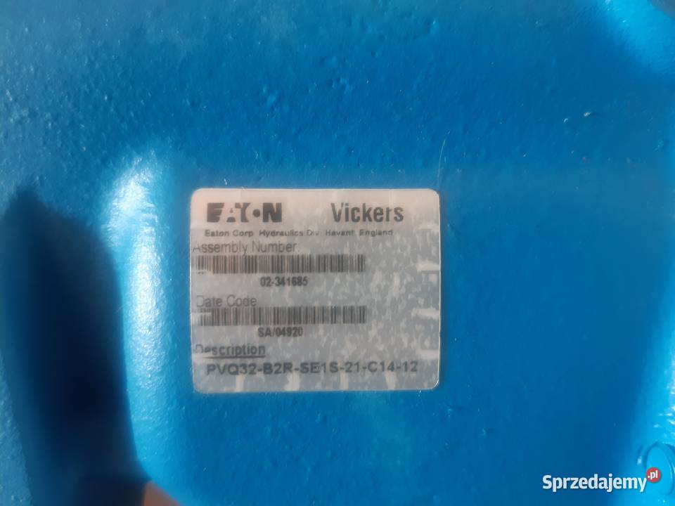 Pompa Eaton Vickers PVQ32 wielkopolskie Perzów
