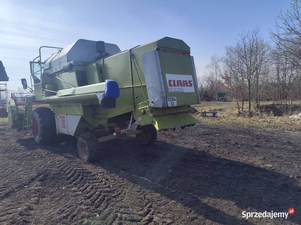 Claas dominator 78s Niedary
