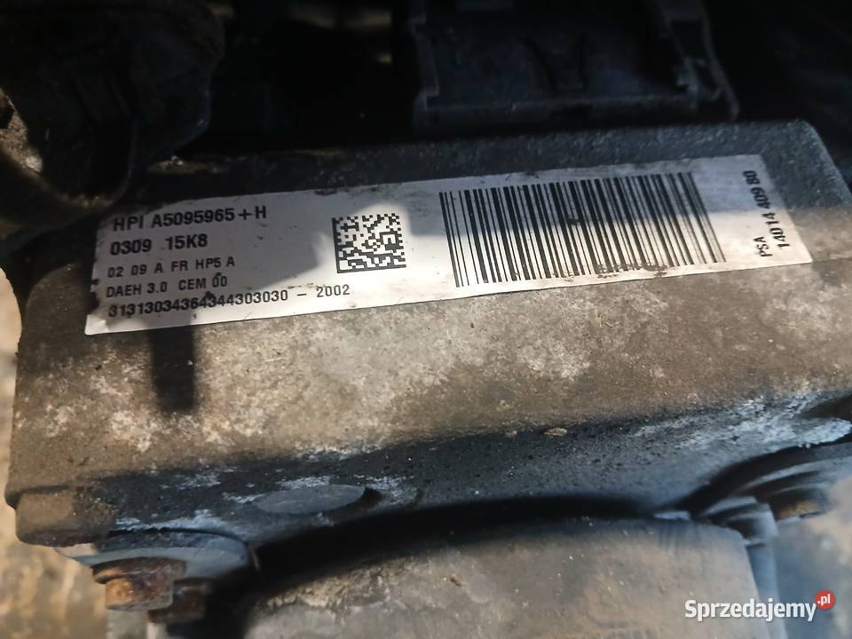 Pompa wspomagania A5095965H Peugeot Expert Scudo Rok produkcji 2008 Pompy wspomagania Radłów