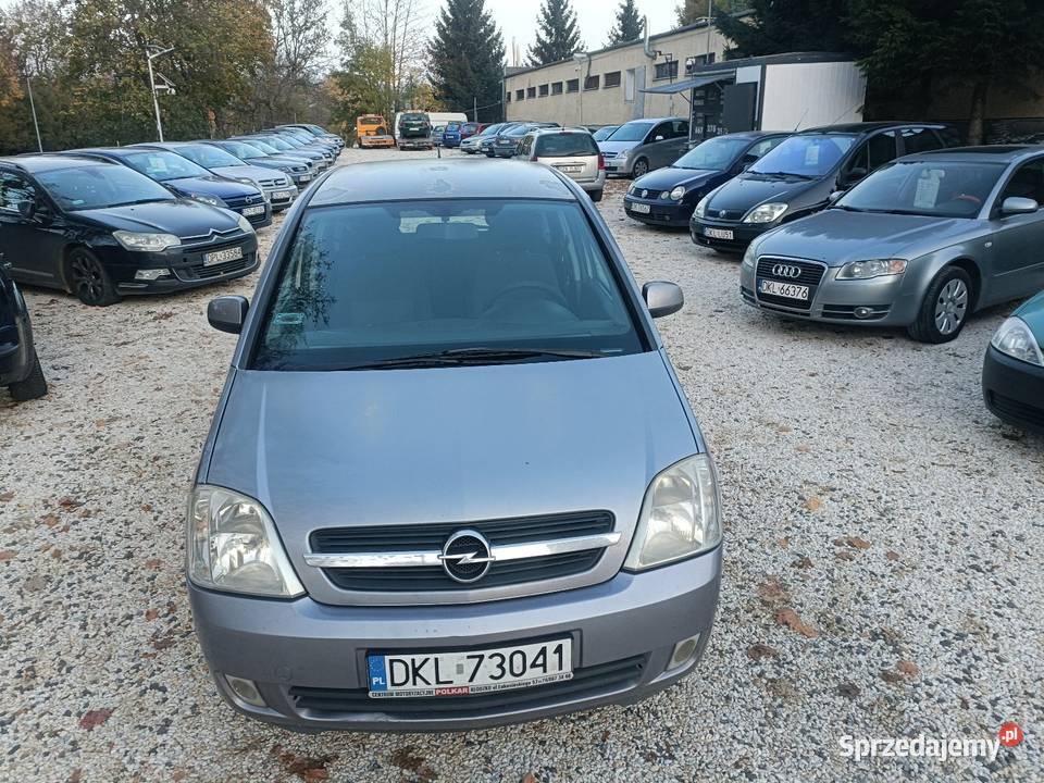 Opel Meriva 14 LPG z klimatyzacją 2004 ważne sprzedam