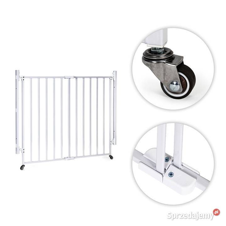 Bramka zabezpieczająca ECOTOYS 65106 biała