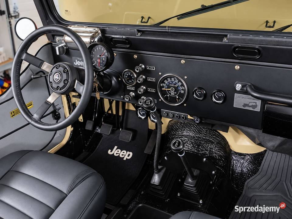 Jeep CJ7 AMC 304 V8 50lWrangler zamiana sprowadzony Wieluń